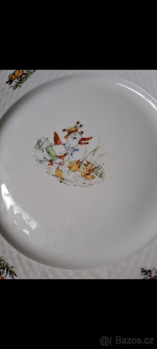 Retro dětský talířek značky Thun - 4