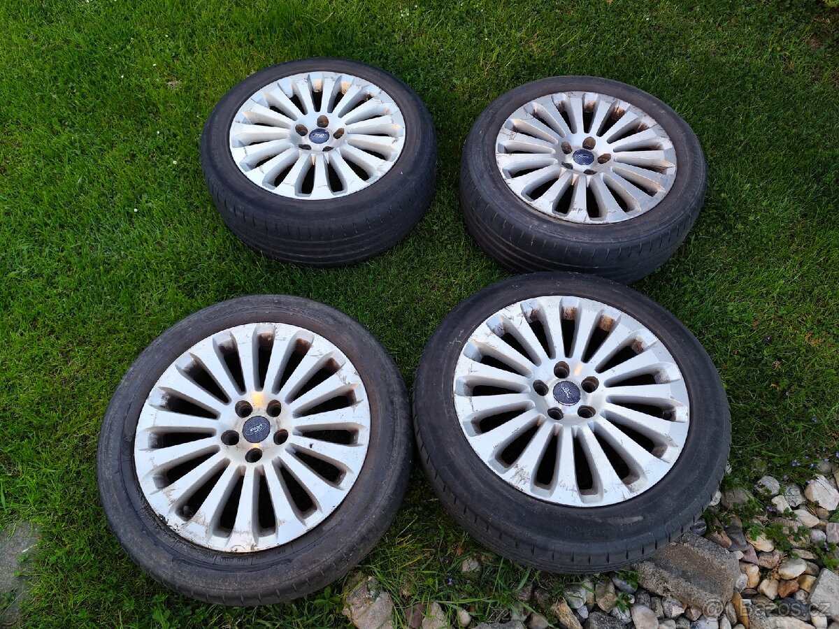 205 55 17 letní pneumatiky s alu - 4