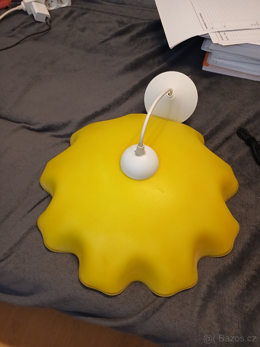 RETRO lustr skleněnný na chatu či chalupu - 4