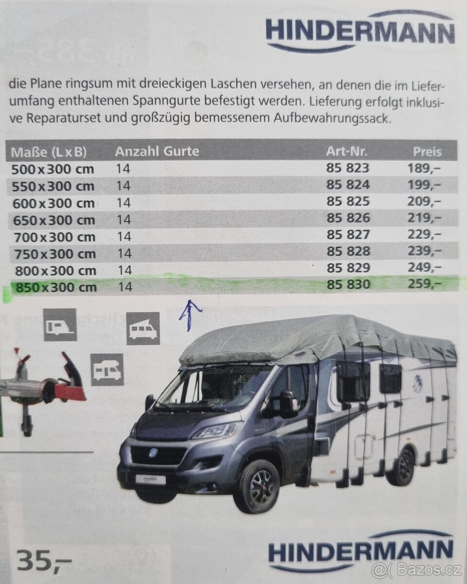 plachta krycí obytka-karavan - 4