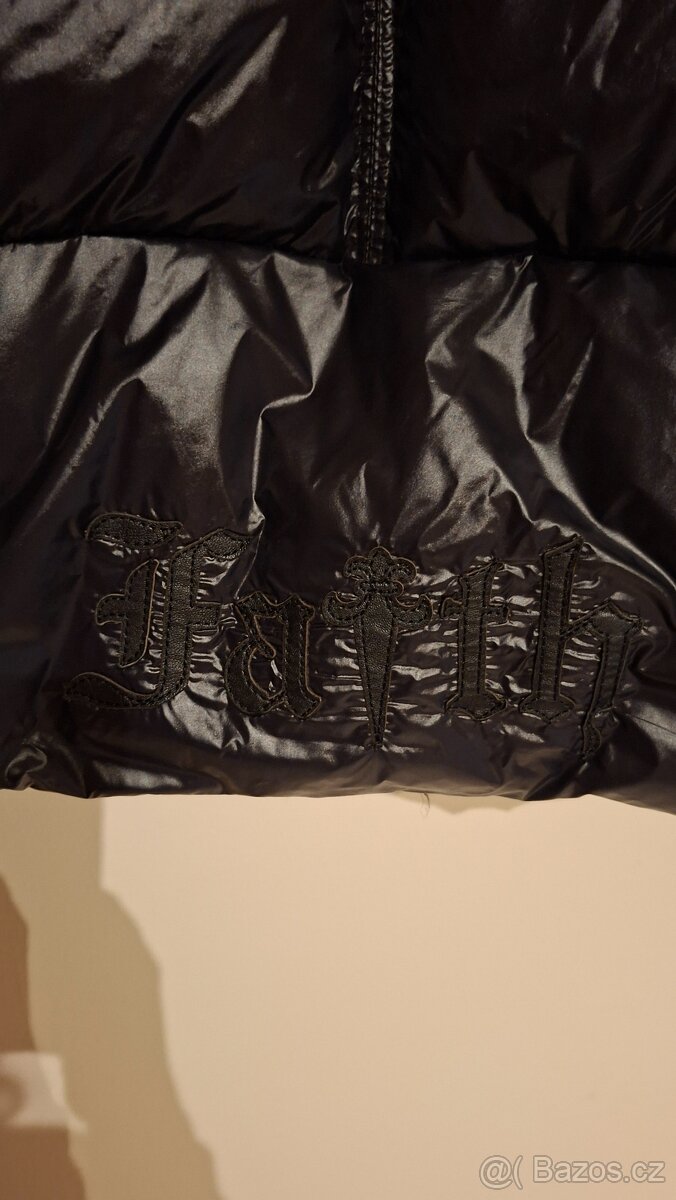 Bunda pánská, černá péřová - 4