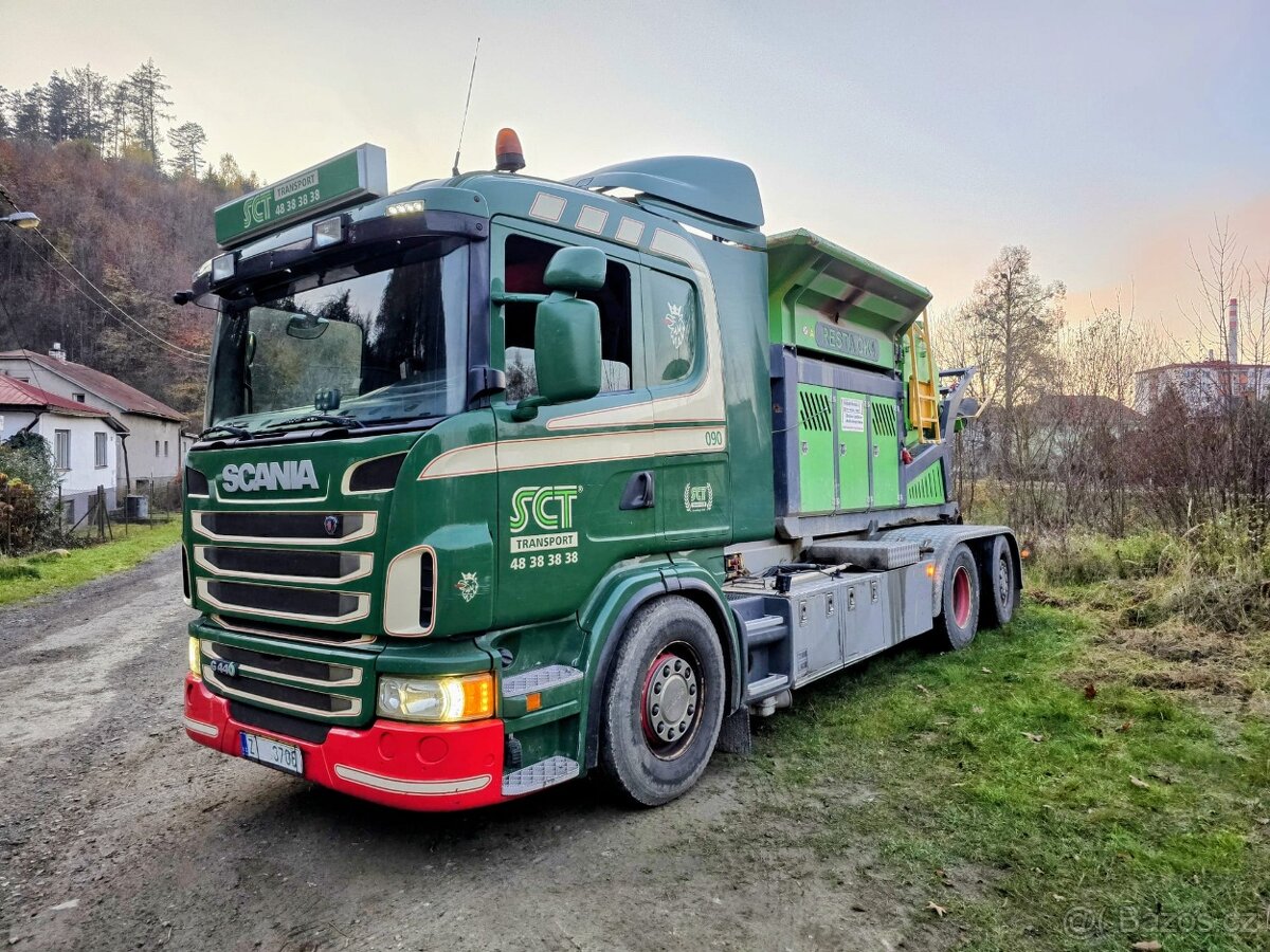 Scania hákový kontejner, G 440, - 4