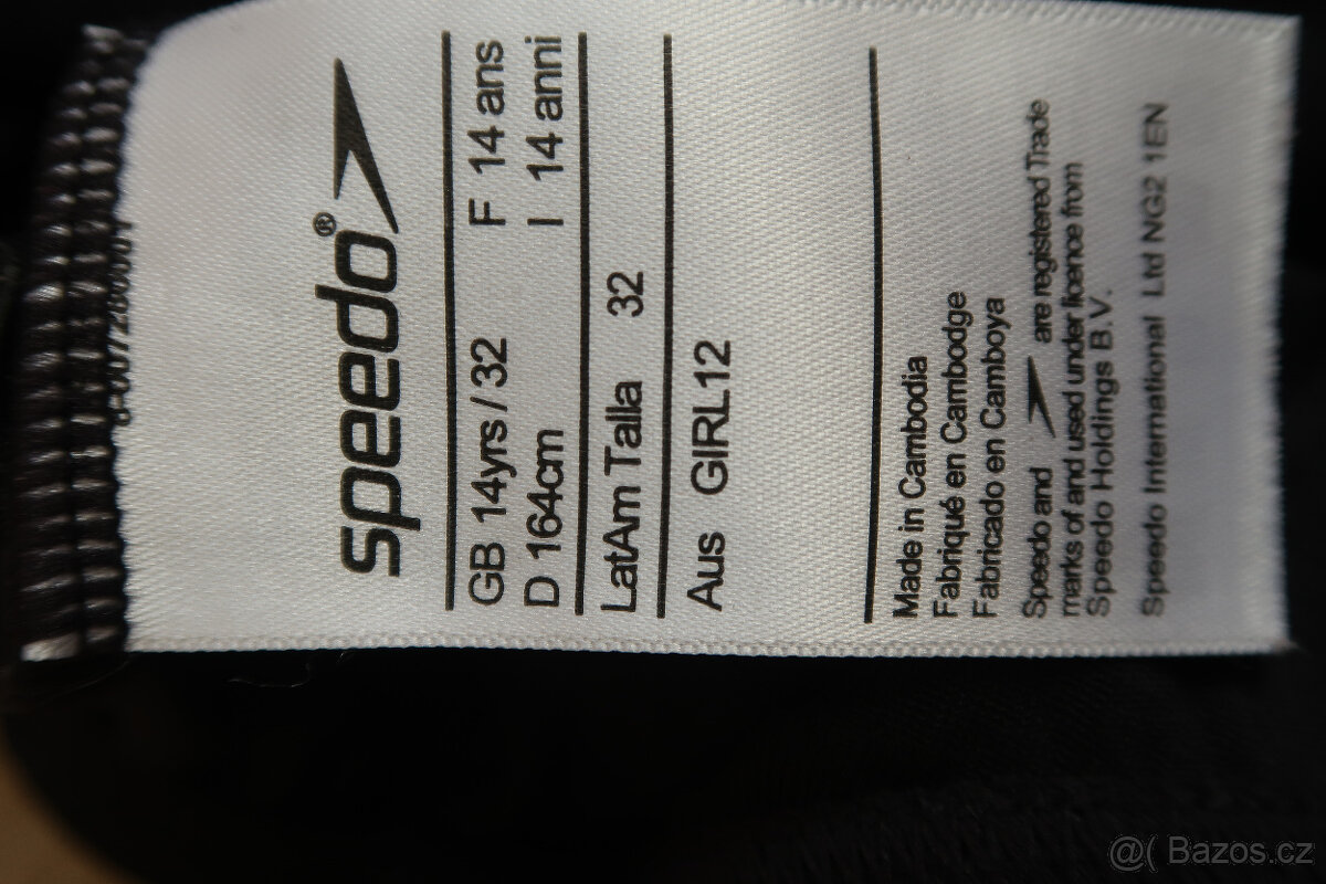 Dívčí sportovní plavky Speedo - 4