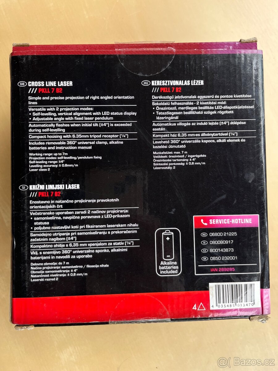 Křížový lasek Parkside PKLL 7 B2 - 4