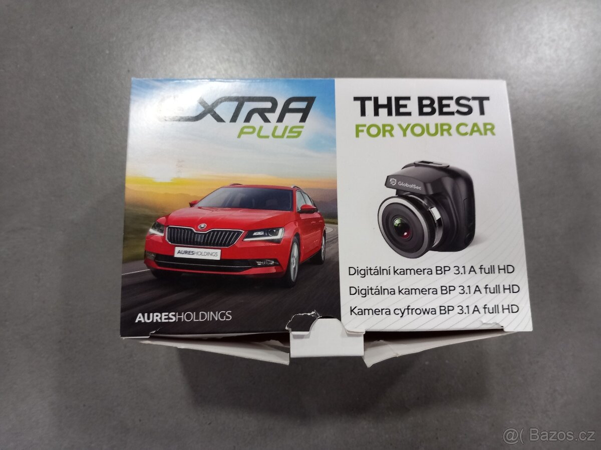 Nová autokamera Globalsec kamera bp 3.1 - - 4