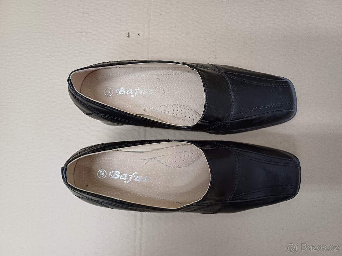 Černé vycházkové boty vel.38,5 - 4