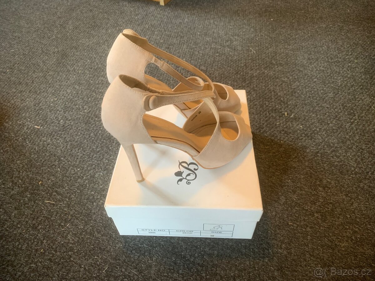 Otevřené lodičky vel. 38 - 4