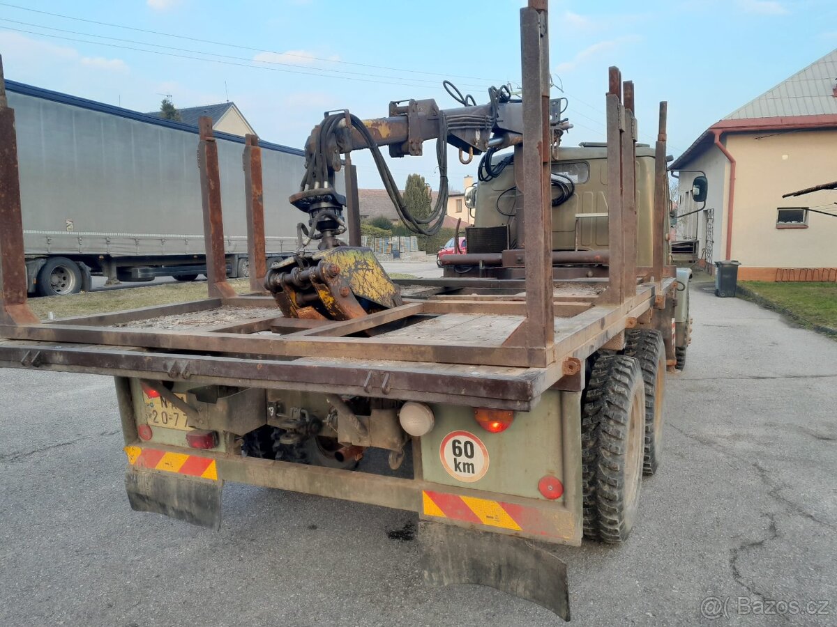 Vyvážečka Praga V3S do lesa s Hydr.rukou - 4