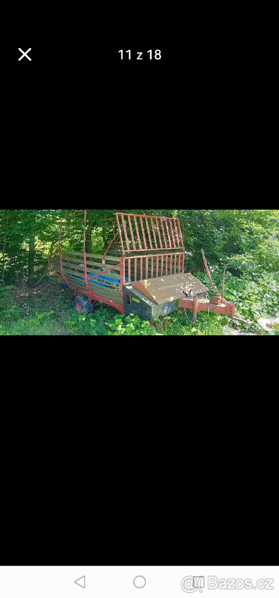 štěpkovač, skulovač, Rotačka, samosberací vuz - 4