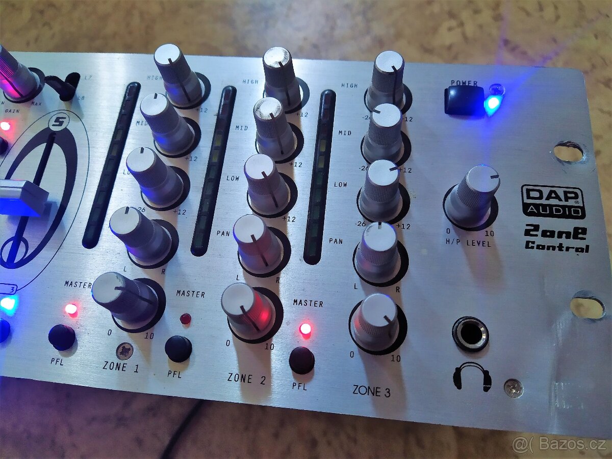 DAP Audio Zone Control mixér. mix pult - 4