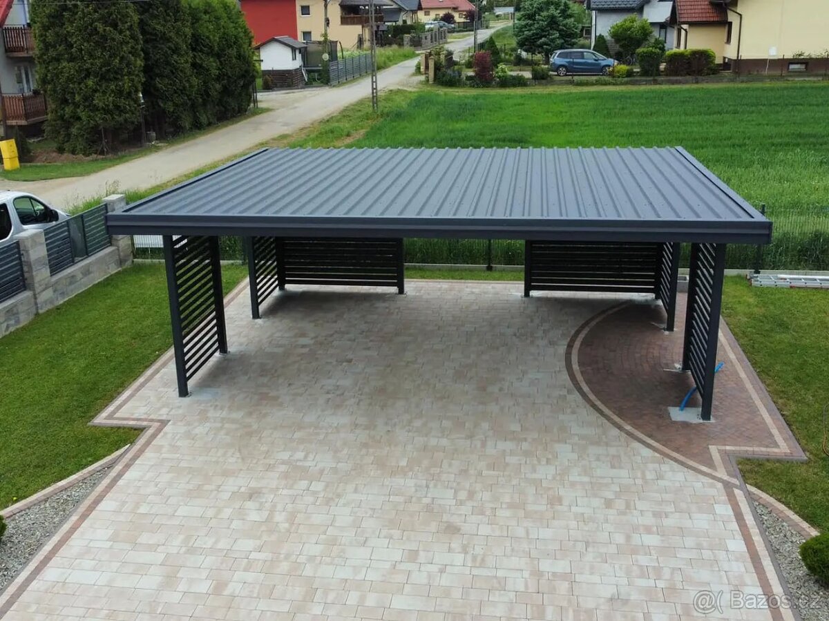 Carport, Garážová stání, přístřešek pro auto - 4