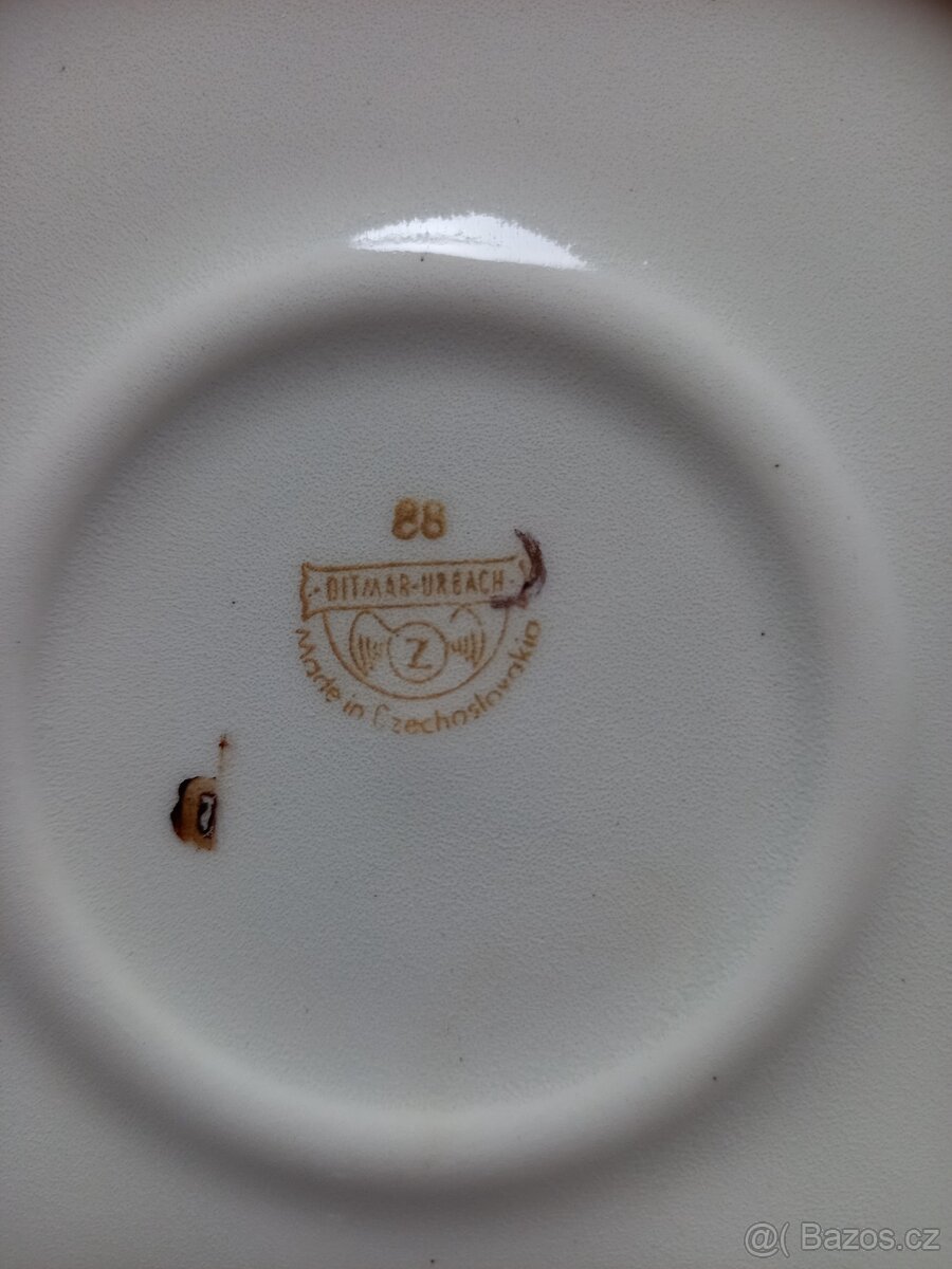 Keramický zdobený talíř - Tři Grácie - 4