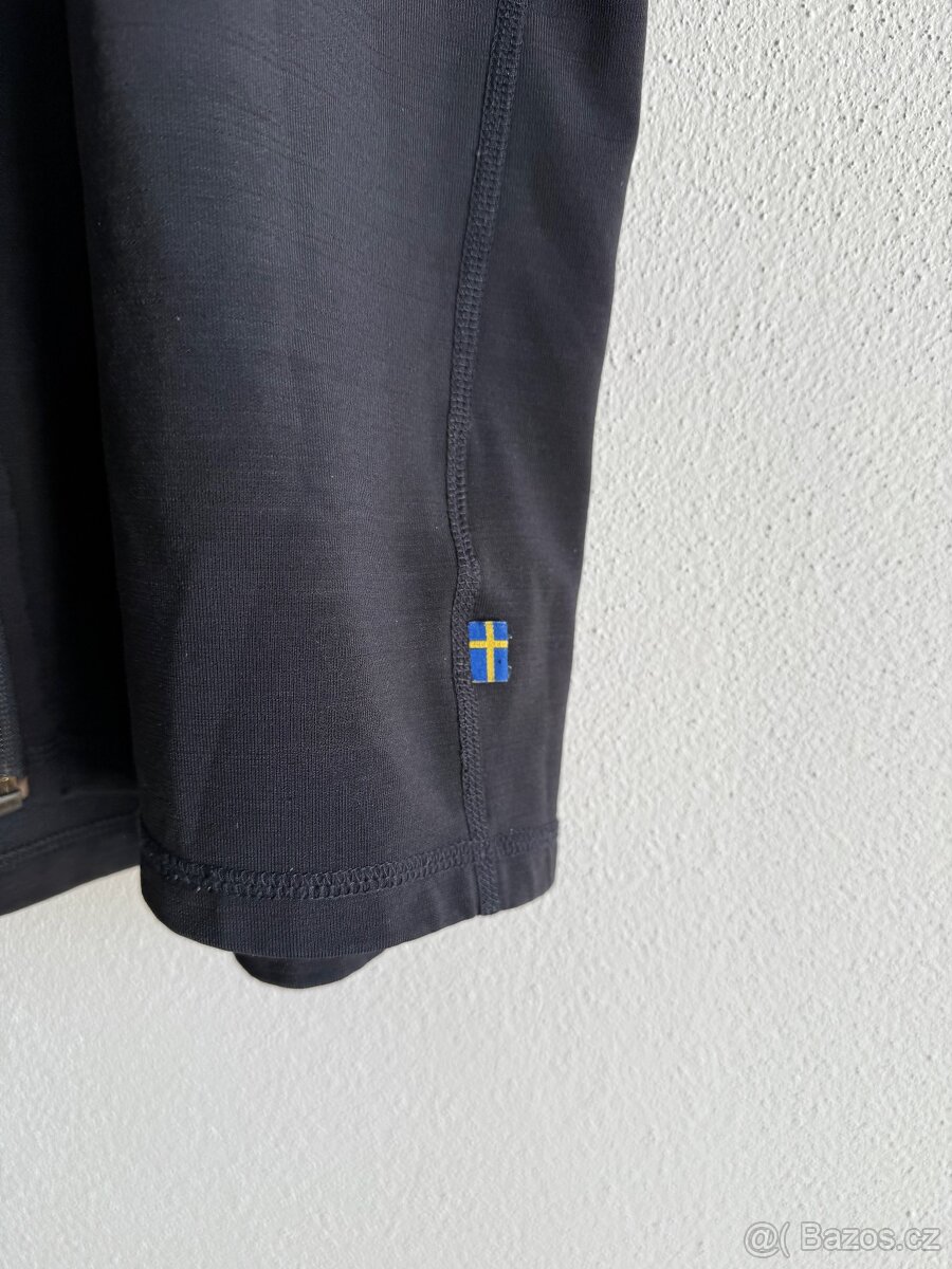 Outdoorová merino mikina Fjallraven Keb Fleece Jacket M šedá - 4