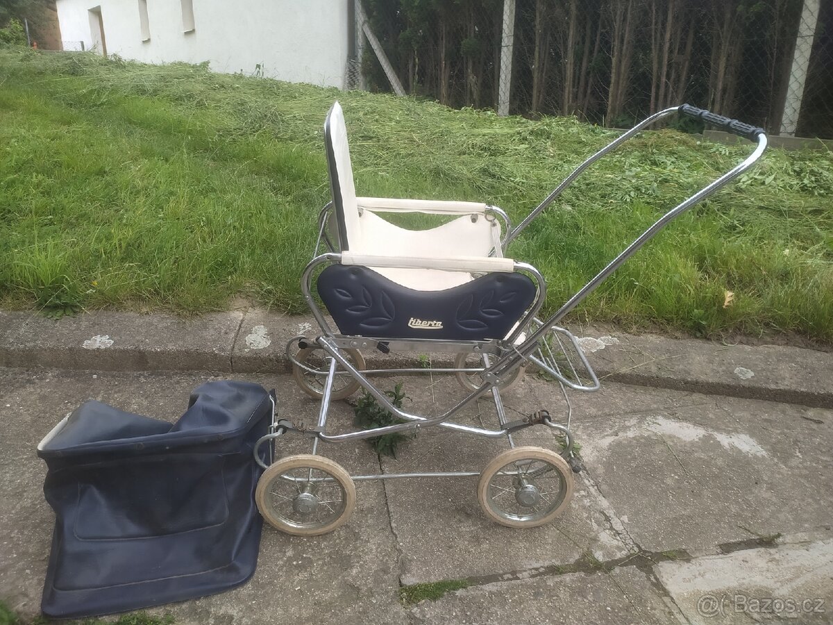 Retro kočárek, sporťák, Liberta - 4