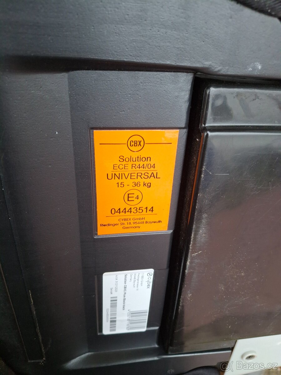 Autosedačka cybex solution - 4