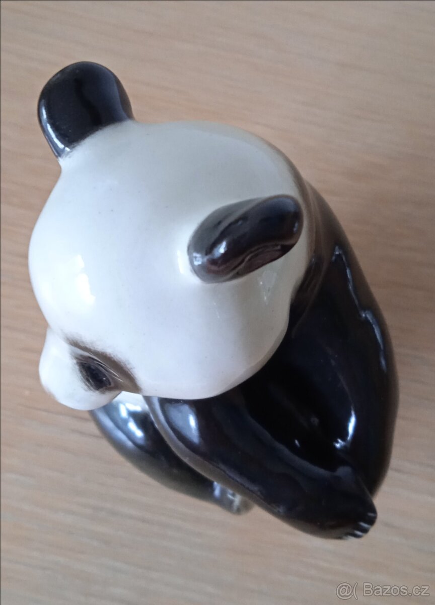 Porcelánová soška panda ЛФЗ - 4