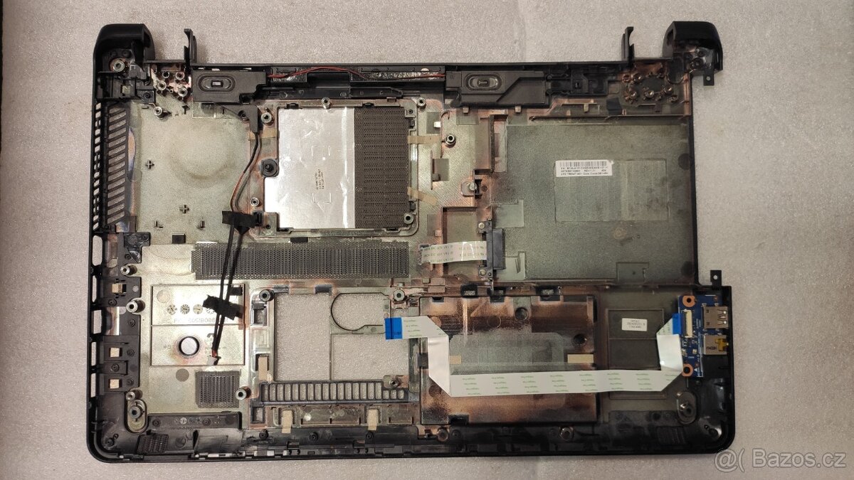 HP 355 350 G1 G2 palmrest, spodní vana - 4