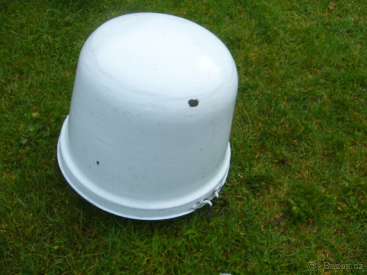 Kotel smaltovaný 60 l s poklicí - 4