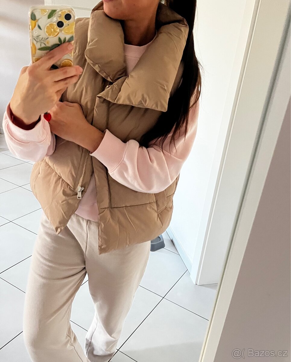 Nudě zimní vesta - 4