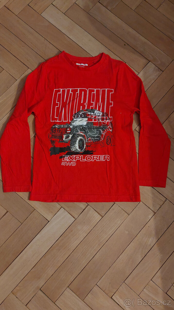 oblečení kluk vel.128 - 4