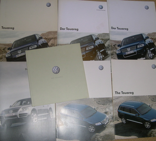 Prospekty katalogy brožury Volkswagen VW Golf Touareg Jetta - 4