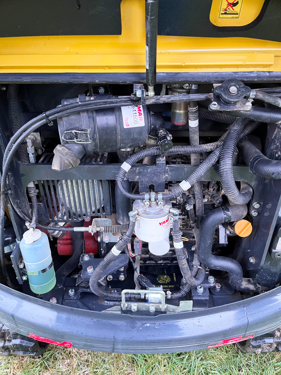 Minirypadlo Yanmar SV17VT – r.v. 2022– 462 MTH - 4