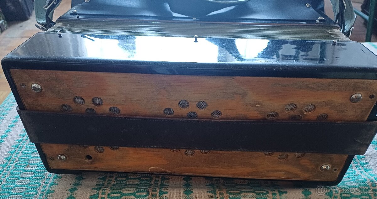 Akordeon, historická harmonika pianovka FIROTTI - 4