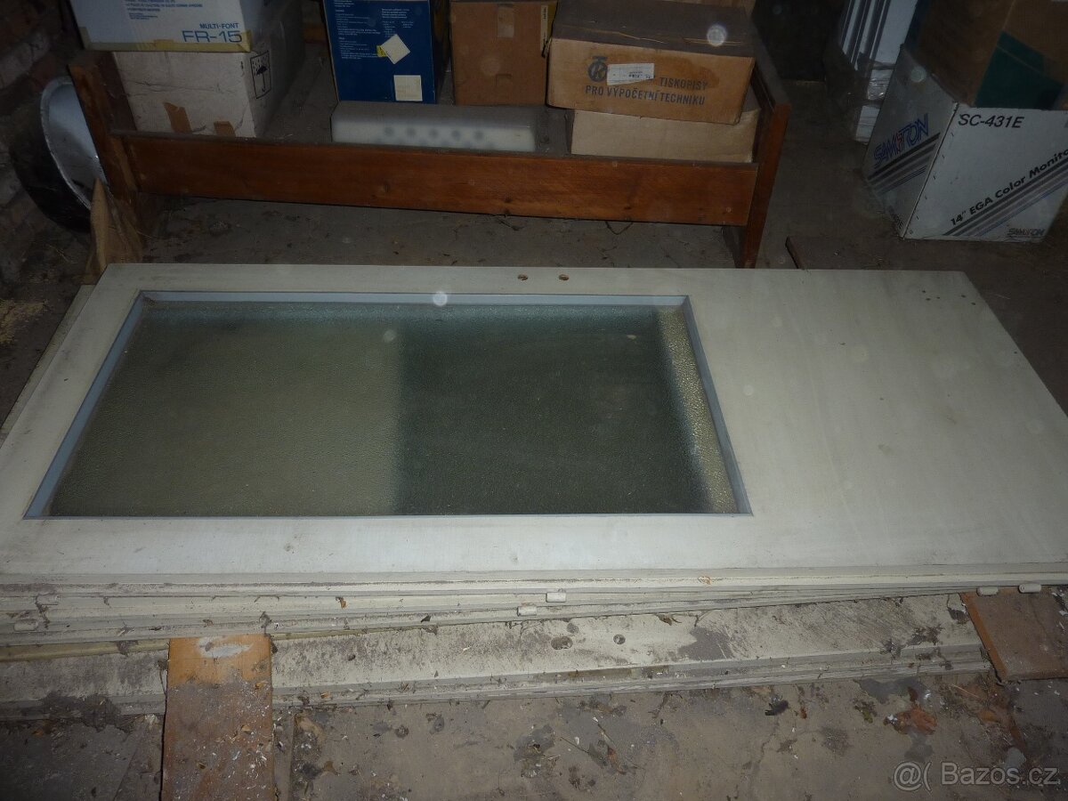 Dveře plné, prosklené - 4