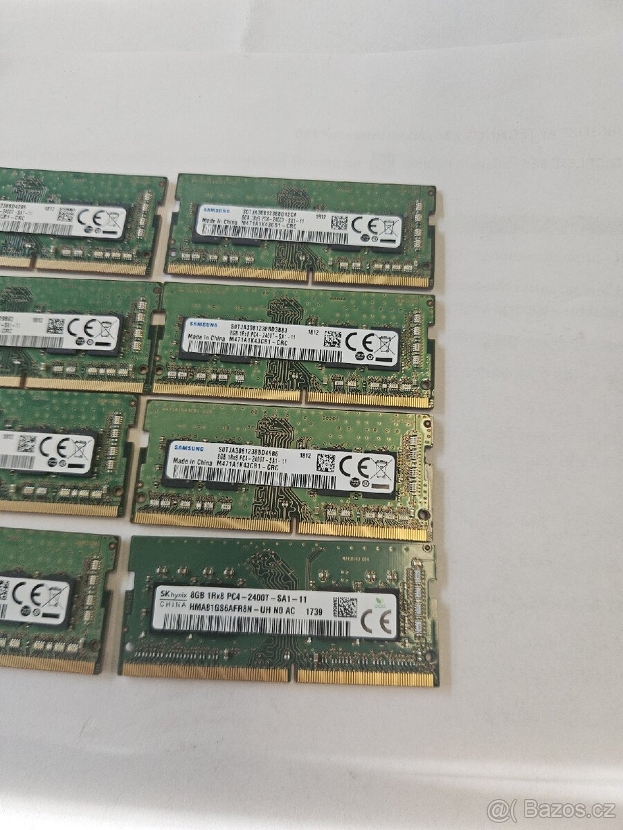 8 GB RAM DDR4 - 2400 MHz - 4
