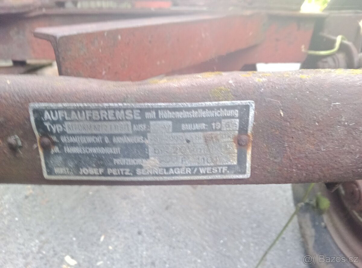 Klaničák, vůz, kára za traktor - 4