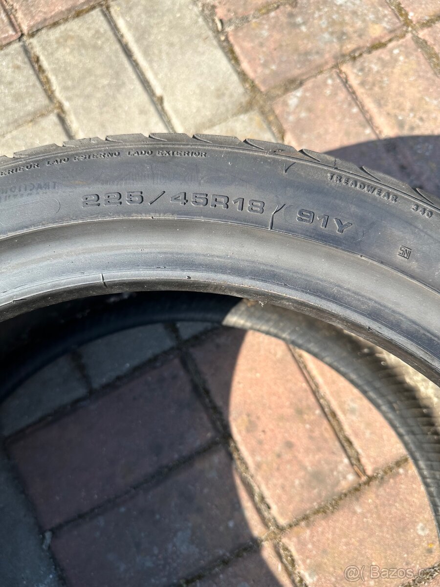 18" 225/45R18 91Y 6-7MM - 4