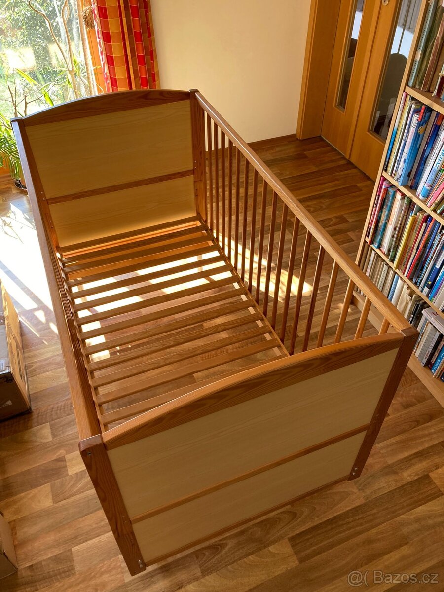 dřevěná postel pro předškoláka - 4