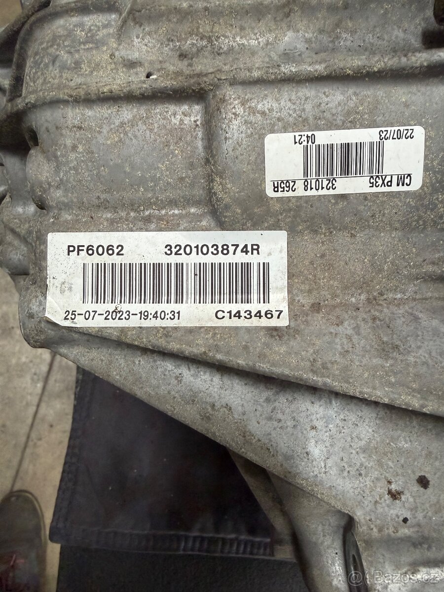 Převodovka Renault Master III valník - repase - 4
