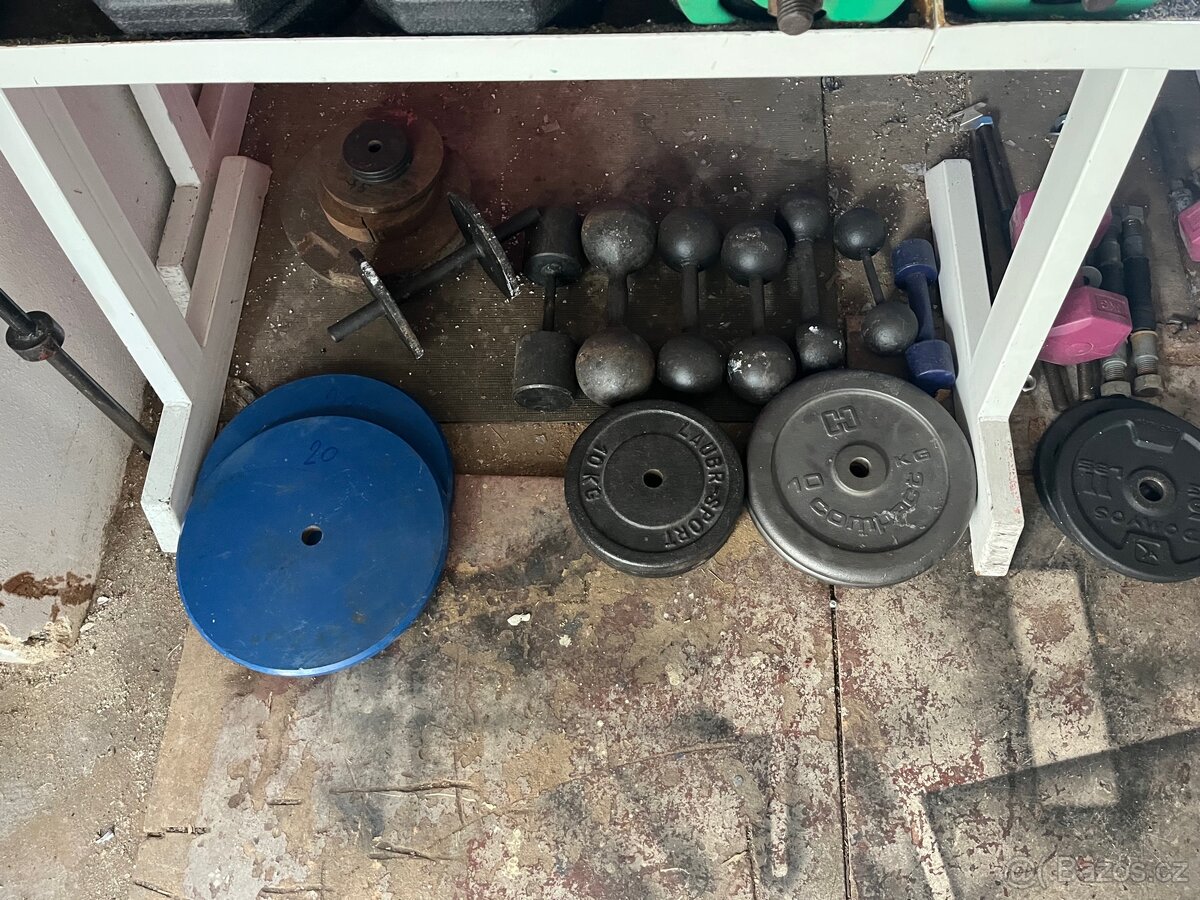 Posilovací sada 400kg - 4