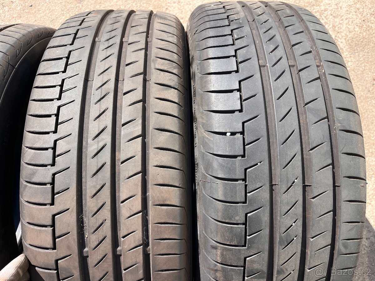 4x 215/55R18 95H, CONTINENTAL, LETNÍ, 75% - 4
