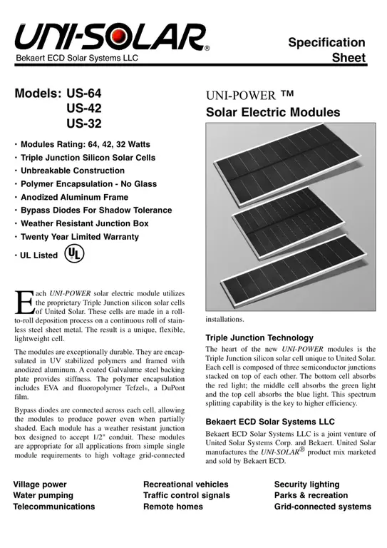 Fotovoltaický flexibilní plastový panel 12V 64W - 4