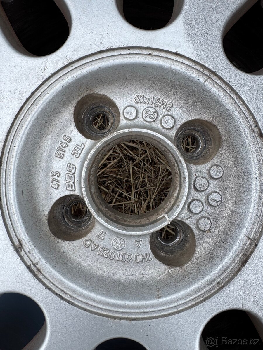 Alu kola BBS 4x100 6Jx15H2 ET-45 - 4