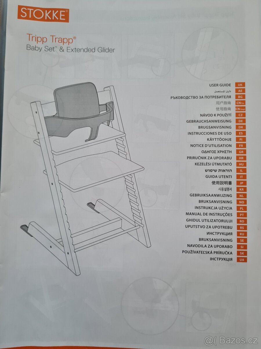 Rostoucí židle STOKKE Tripp Trapp - 4