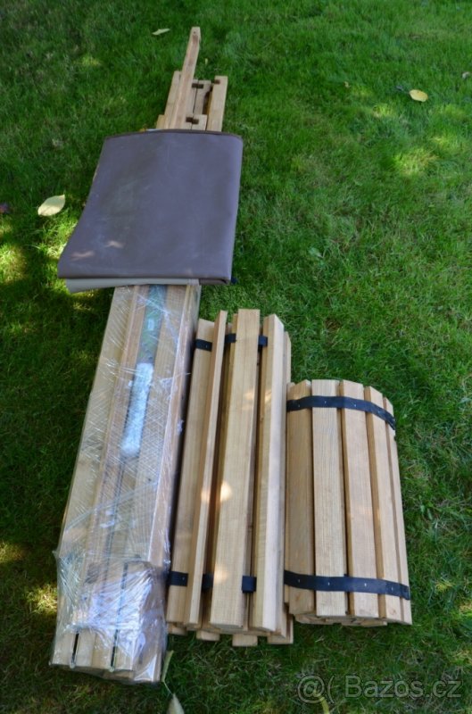 Dřevěný stánek 2 m nový - 4