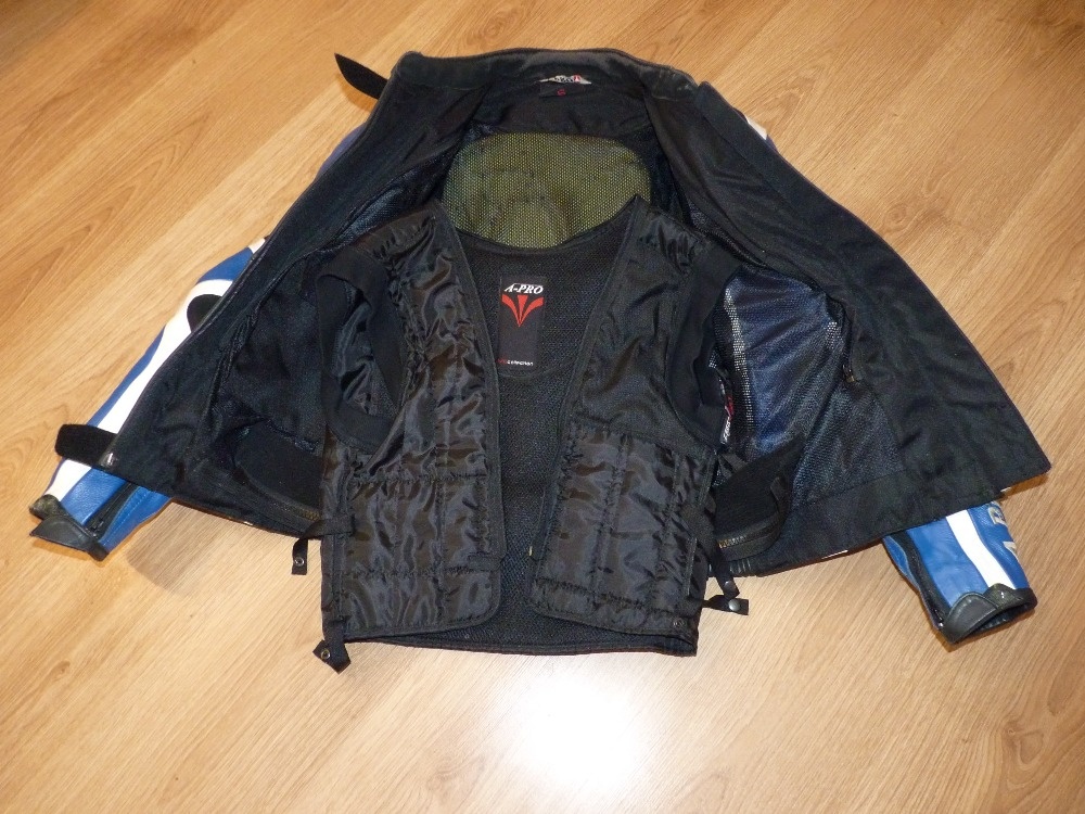 Dámská kožená moto bunda Scintilla A-PRO, vel. S - 4