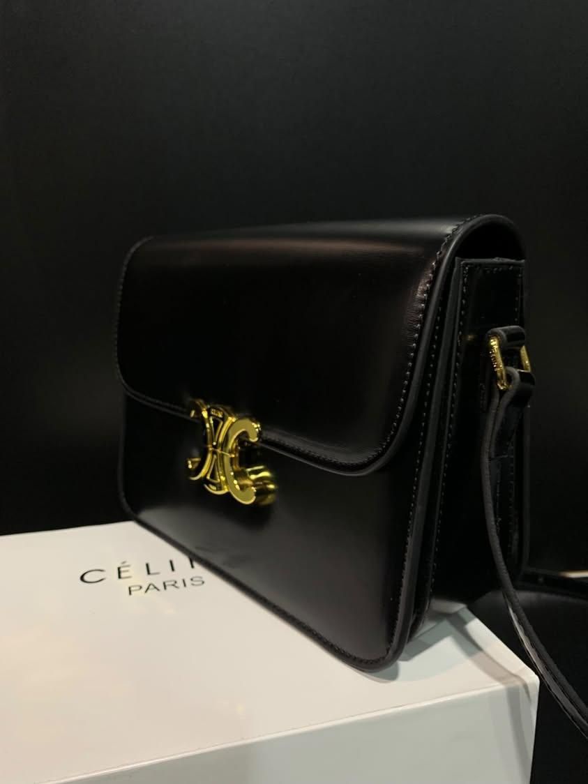 Kabelka na rameno Celine černá - 4