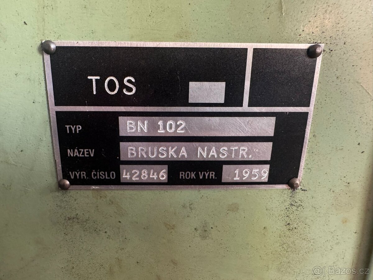 Nástrojařská bruska BN 102 - 4