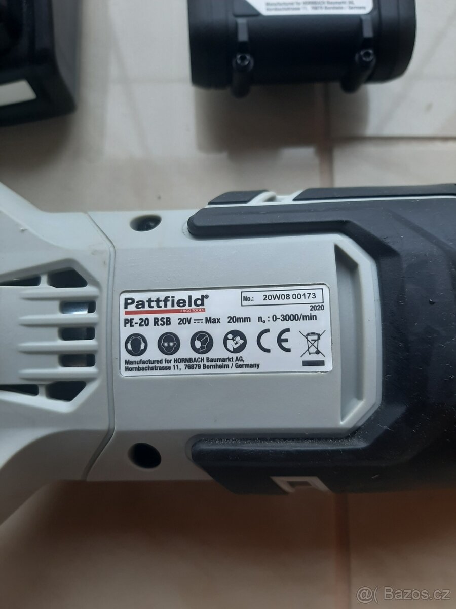 Sada Pattfield aku šroubovak + pila ocaska - 4