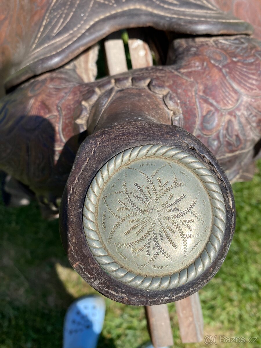 Westernové sedlo americké , nutná oprava - 4