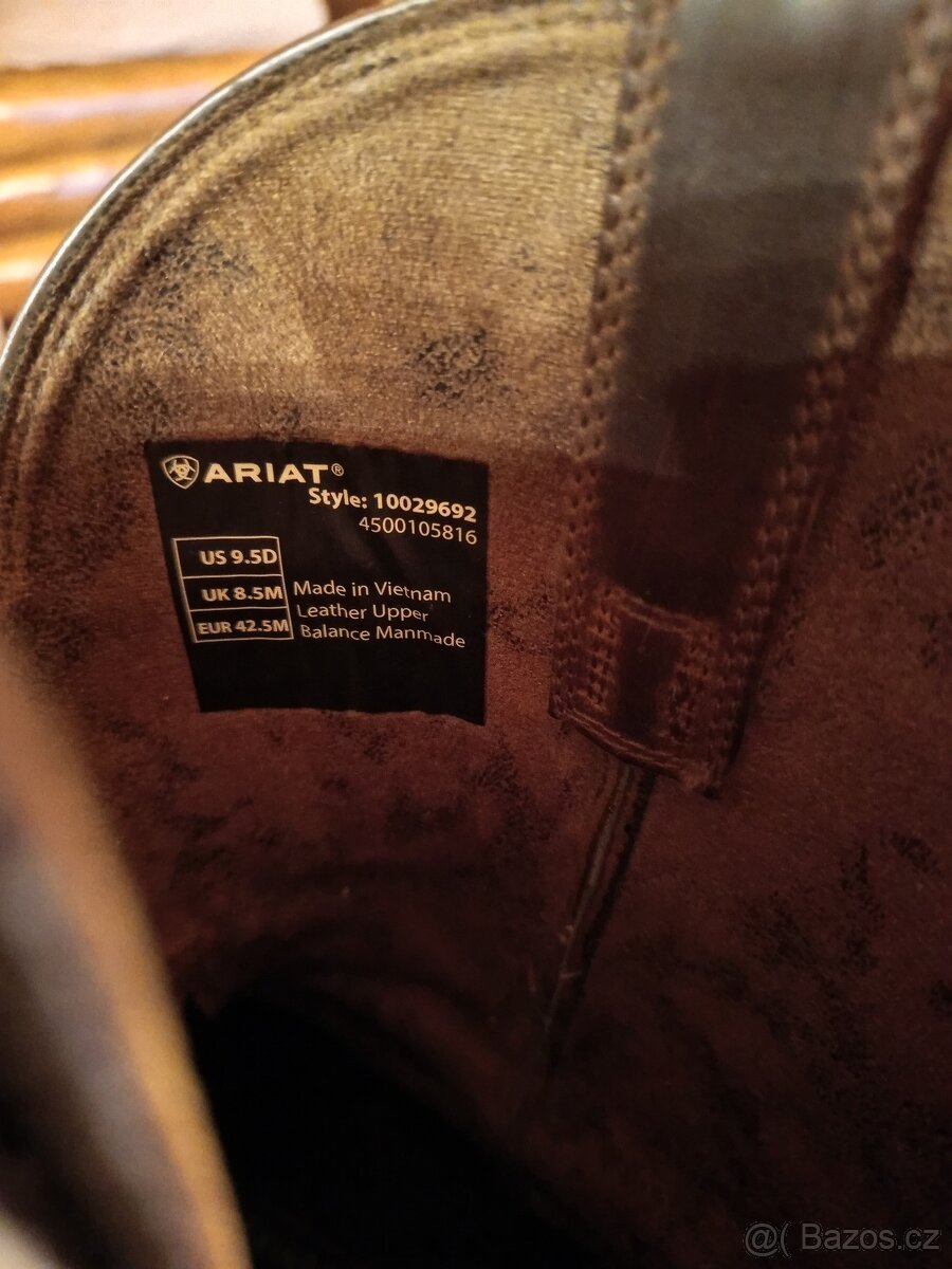 Westernové pánské boty Ariat 42,5 - 4