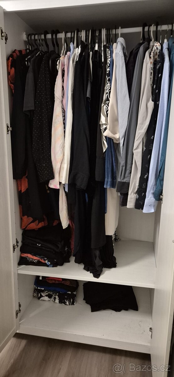 Šatní skříň bílá - 4