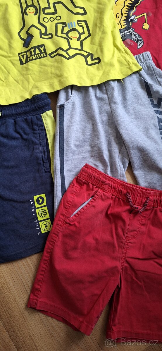 Mix oblečení kluk vel.116 - 4