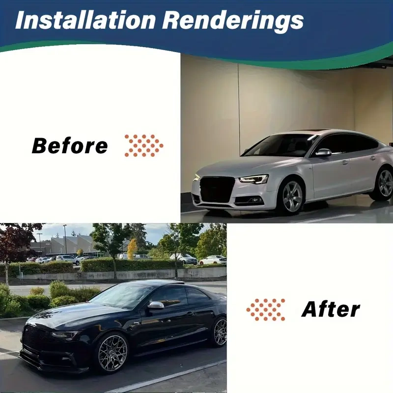 Přední spoiler AUDI A5 S5 A4 A6 A7 - 4