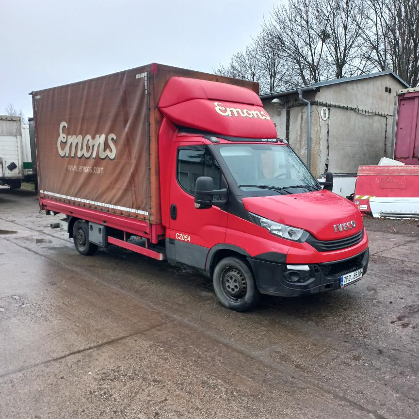 Iveco Daily 35 valník s plachtou , hydr.čelo, DPH - 4