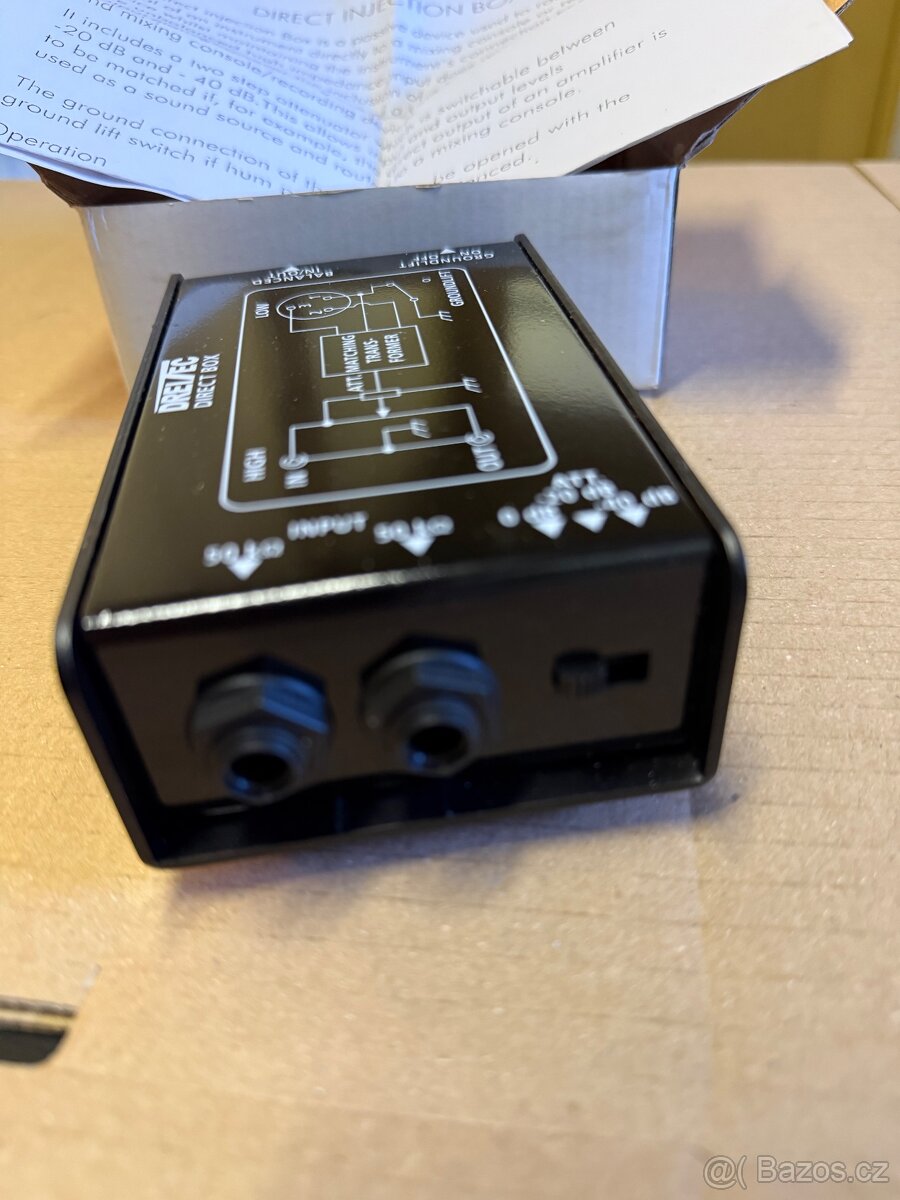 DREI EC Direct Box je pasivní DI box - 4